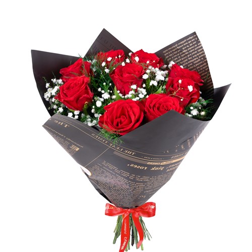 Kırmızı Gül Buketi Çamlıca Love