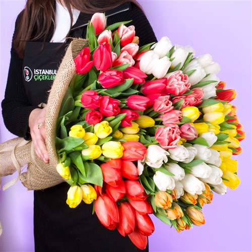 Premium Lale Buketi Magical Surprise