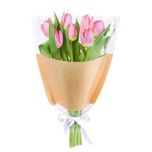 Pembe Lale Buketi - 7 li