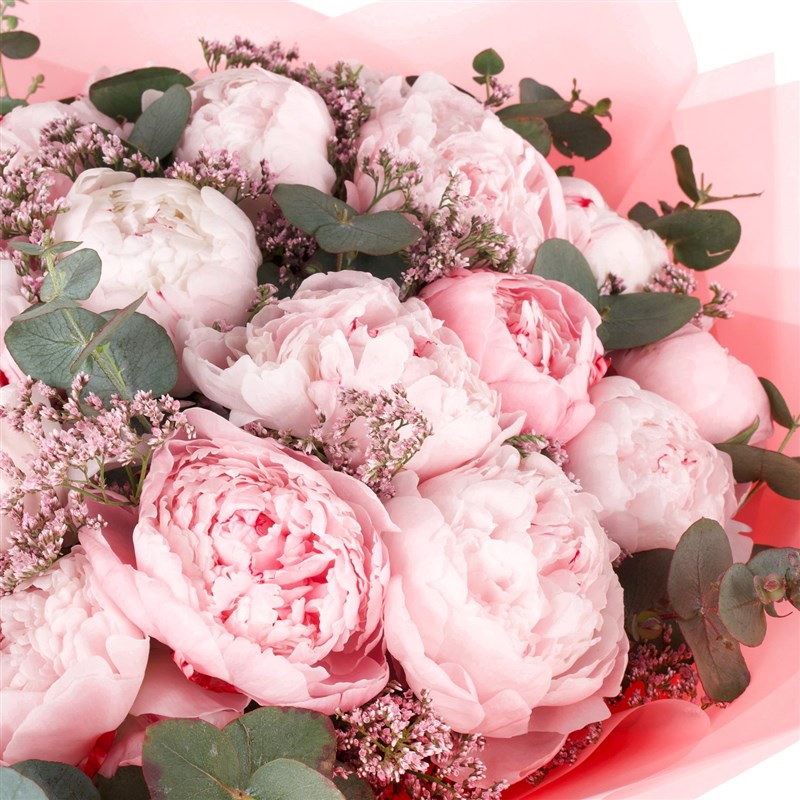 Premium Pink Peony Bouquet