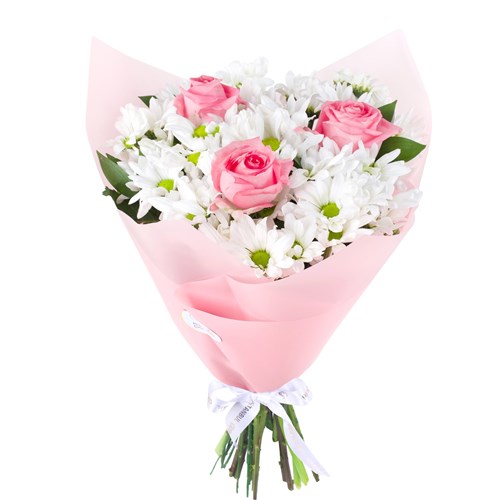 Kuzguncuk Love Pembe Gül Buketi