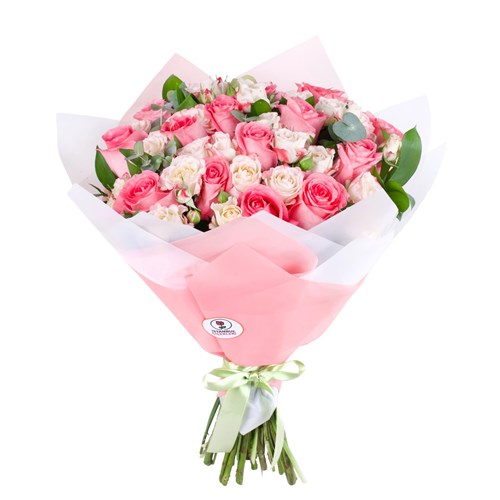 Soft Pink Gül Buketi Dolce Rosa