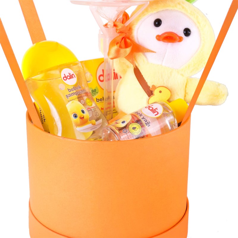 Turuncu Yenidoğan Balon Kutusu