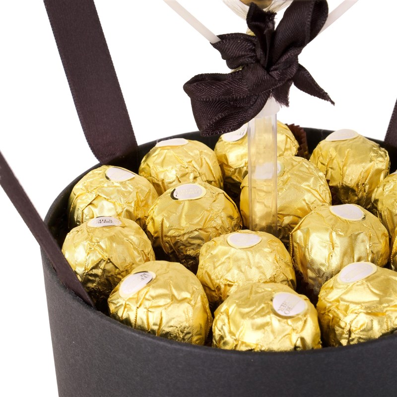 Ferrerolu Siyah Balon Kutusu