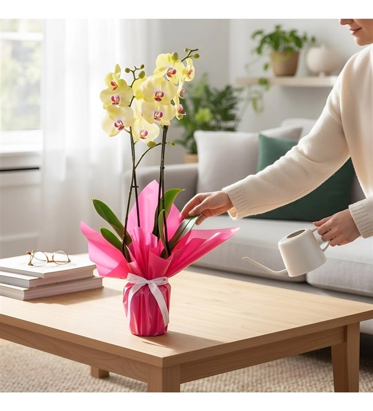 Sarı Fuşya Orkide Radiant Fusion