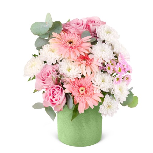 Baltica ve Gerbera Aranjmanı Beykoz Pembe