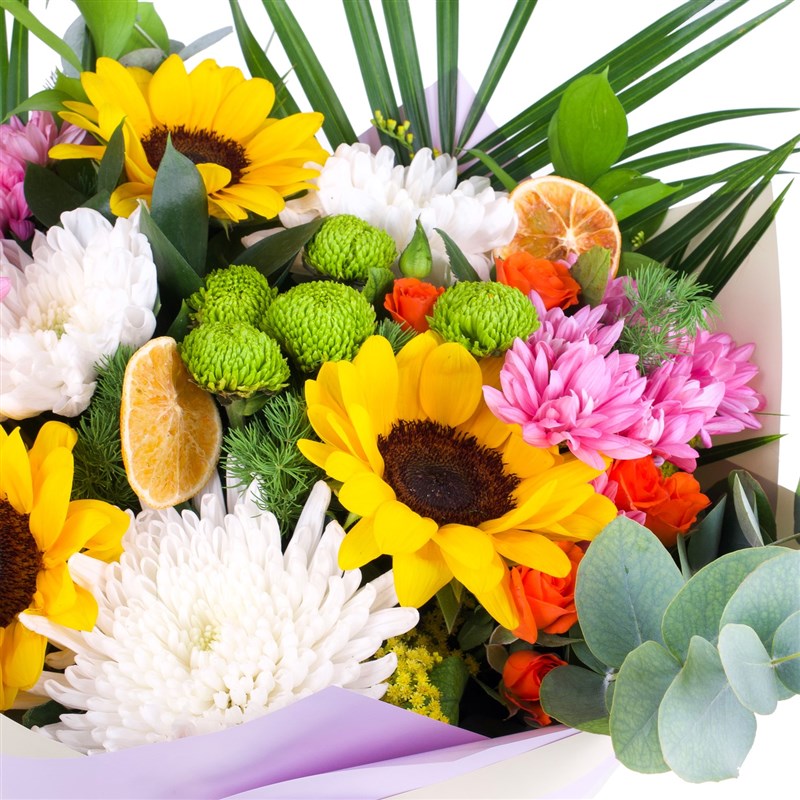 Renkli Premıum Bahar Buketi