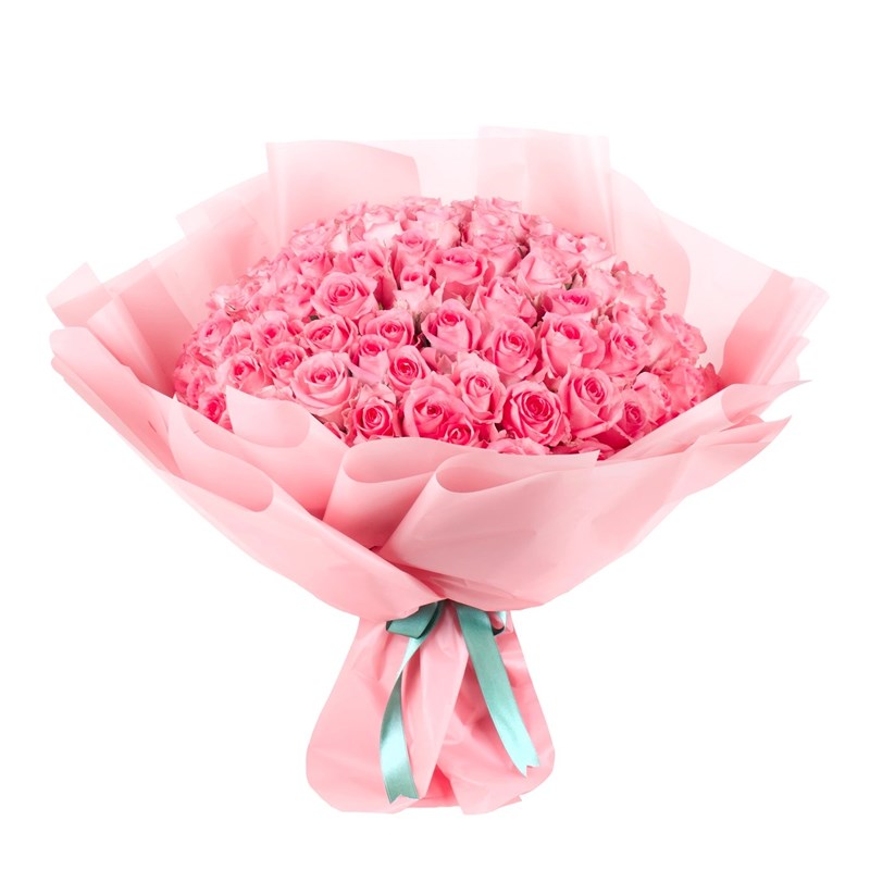 Sweet Love 101 li Pembe Gül Buketi