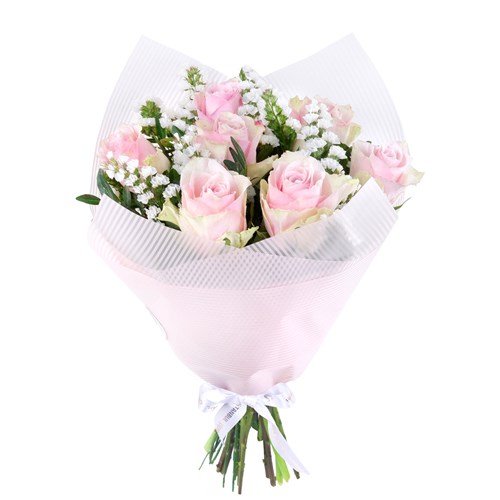 Soft Pembe Gül Buketi - Yeşilköy
