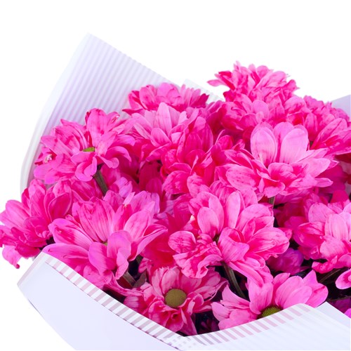 Renkli Papatya Buketi Kuzguncuk Rainbow Pembe