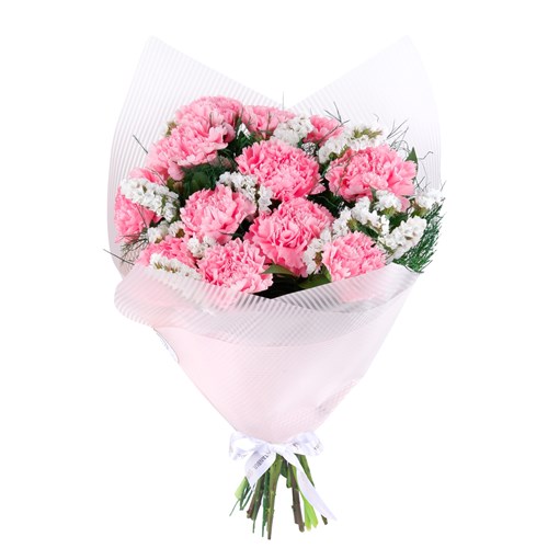 Pembe Karanfil Buketi - Yıldız Pink K
