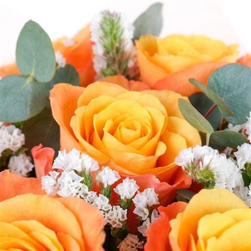 Turuncu Gül Buketi - Orange Roses