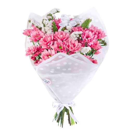 Pembe Papatya Buketi  Kuzguncuk Pink
