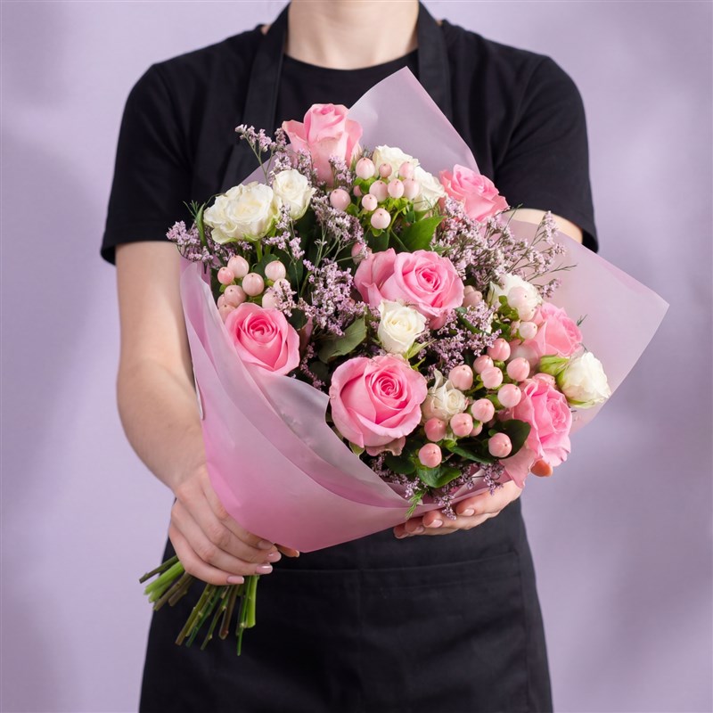 Pembe Gül Buketi - Pink Roses