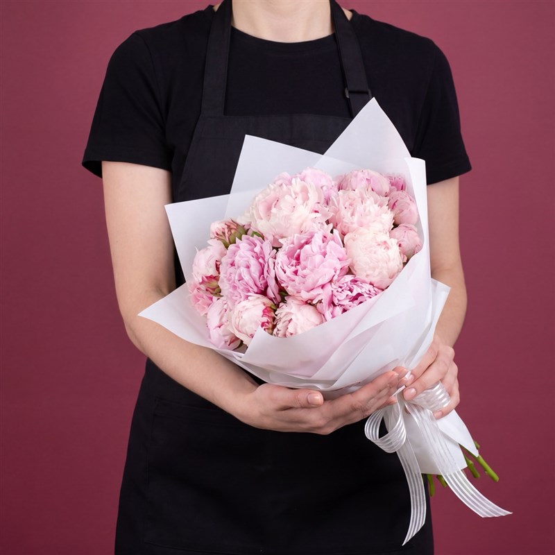 Soft Pembe Şakayık Buketi
