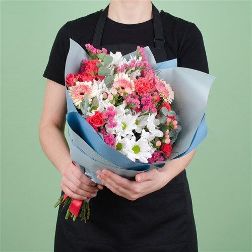 Gerbera ve Çardak Buketi Mavişehir