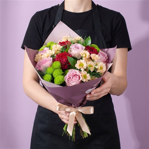 Lila Gül Buketi - Lilac Roses