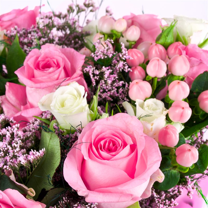 Pembe Gül Buketi - Pink Roses