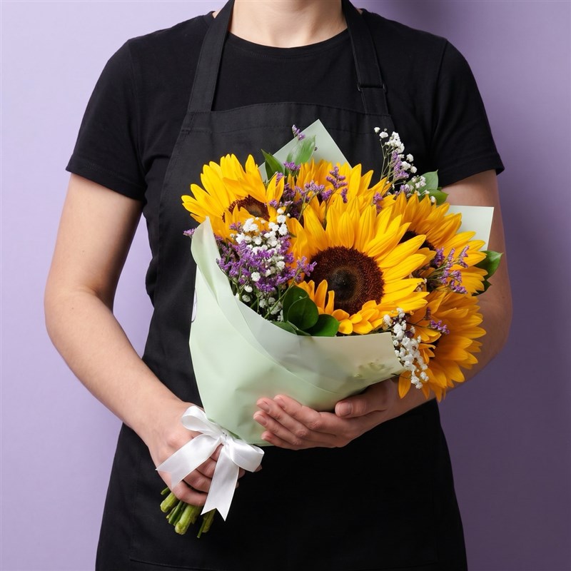 Ayçiçeği Buketi - Flower Moda