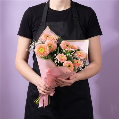 Pembe Gerbera Buketi - Riva Pink