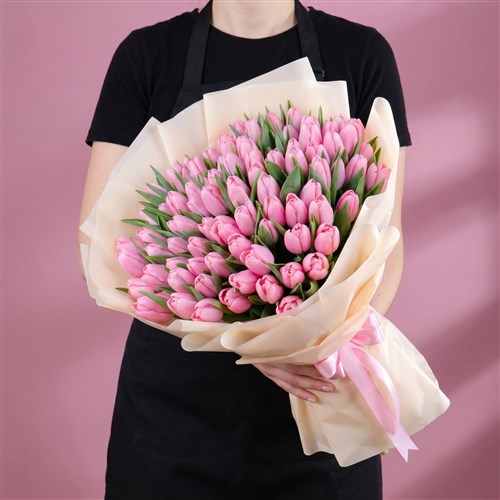 101 li Strawberry Candy Lale Buketi - Exclusive Collection