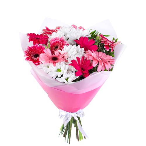 Gerbera Buketi Riva Mix Pembe