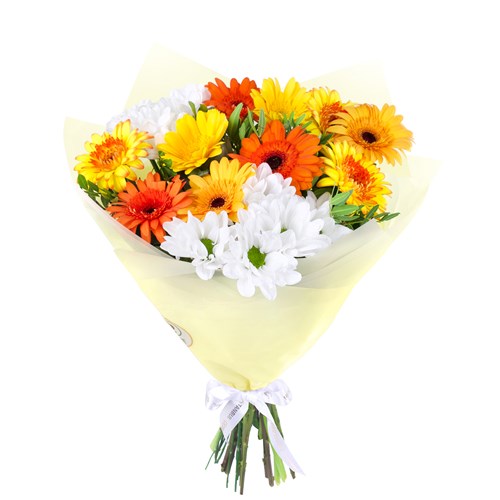 Gerbera Buketi Riva Mix Turuncu