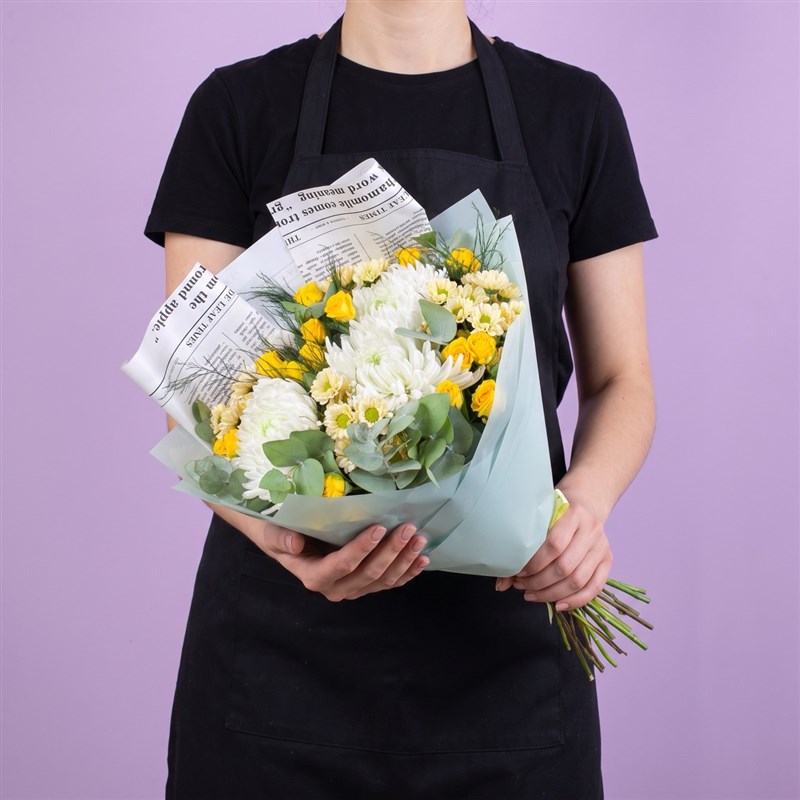 Magnum Buketi Yıldız Yellow