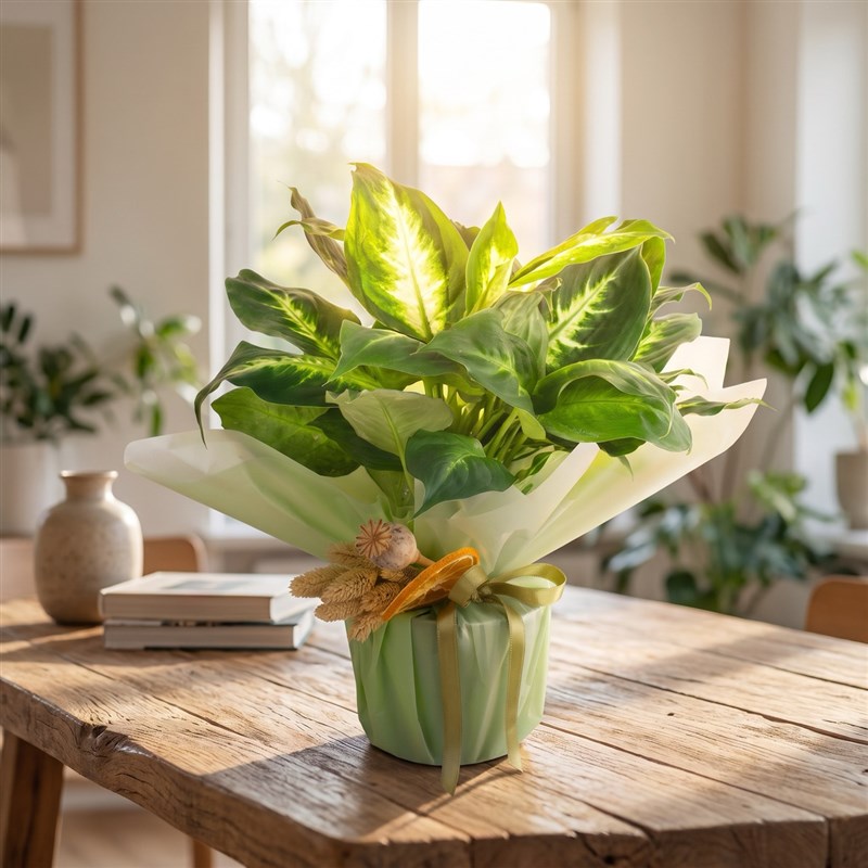Difenbahya Camilla Aranjmanı Yeşil