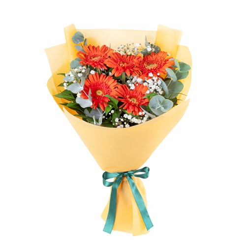 Turuncu Gerbera Buketi Kefken