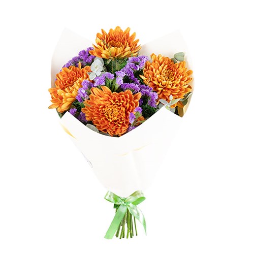Turuncu Anastasia Buketi Amber Lilac