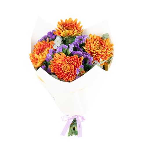 Turuncu Anastasia Buketi Amber Lilac