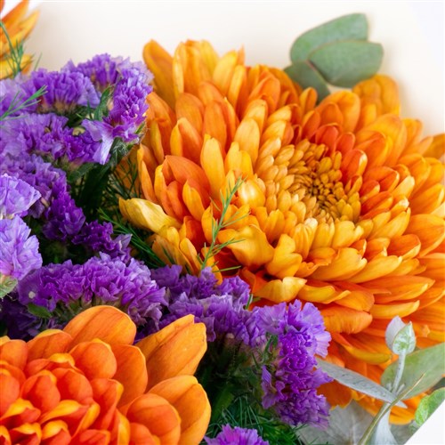 Turuncu Anastasia Buketi Amber Lilac