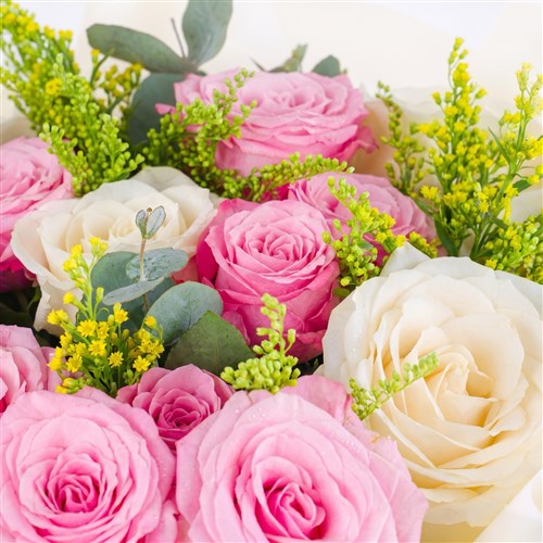 Toz Pembe Çardak Buketi Wistera Yellow