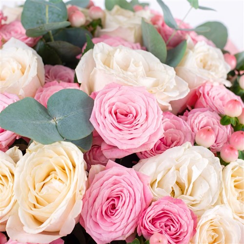 Toz Pembe Çardak Buketi Wistera Pink