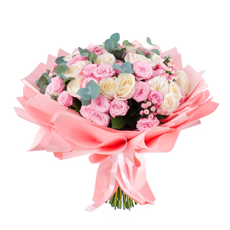 Toz Pembe Çardak Buketi Wistera Pink