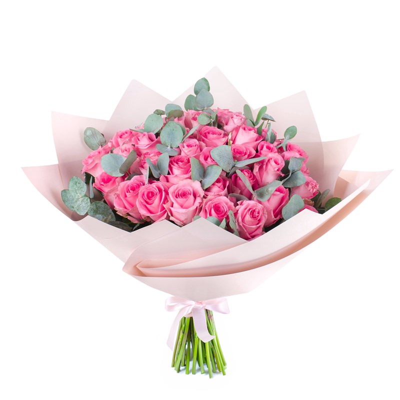 41'li Pembe Gül Buketi