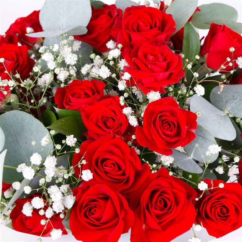 Kırmızı Çardak Gül Buketi - Çamlıca Çardak