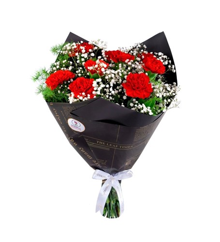 Kırmızı Karanfil Buketi - Yıldız Red K