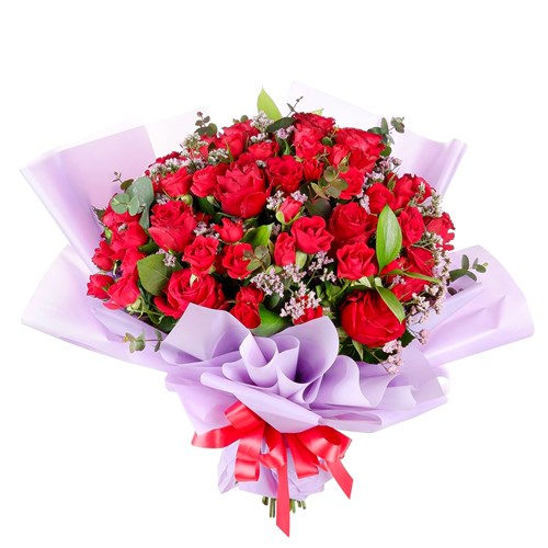 Red Bouquet Lovers