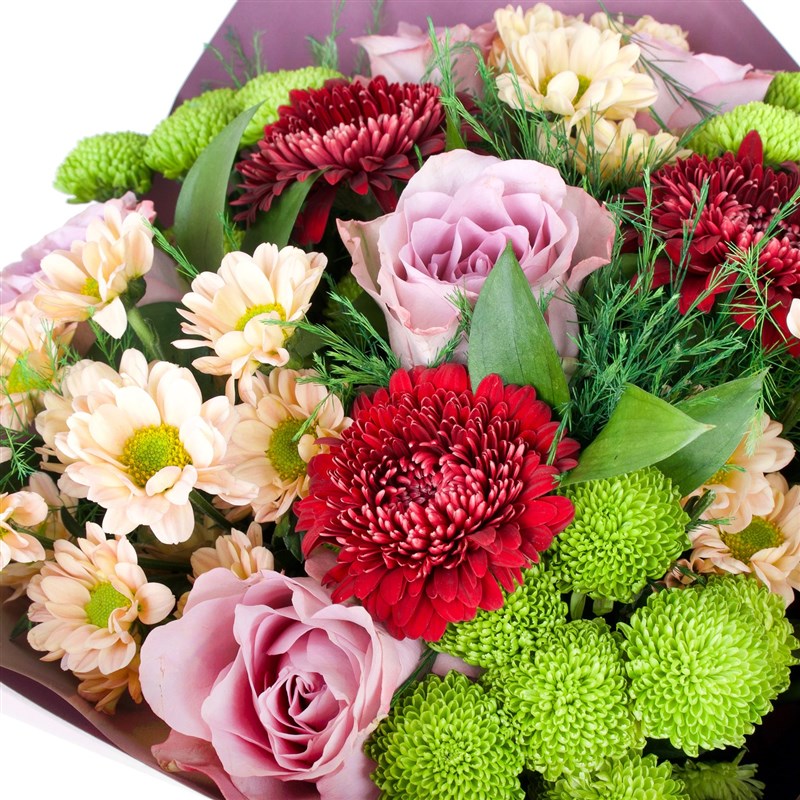 Lilac Rose Bouquet - Lilac Roses