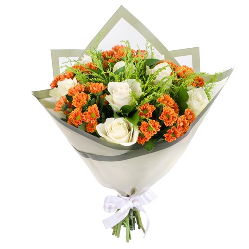 Beyaz Gül Buketi - White Roses