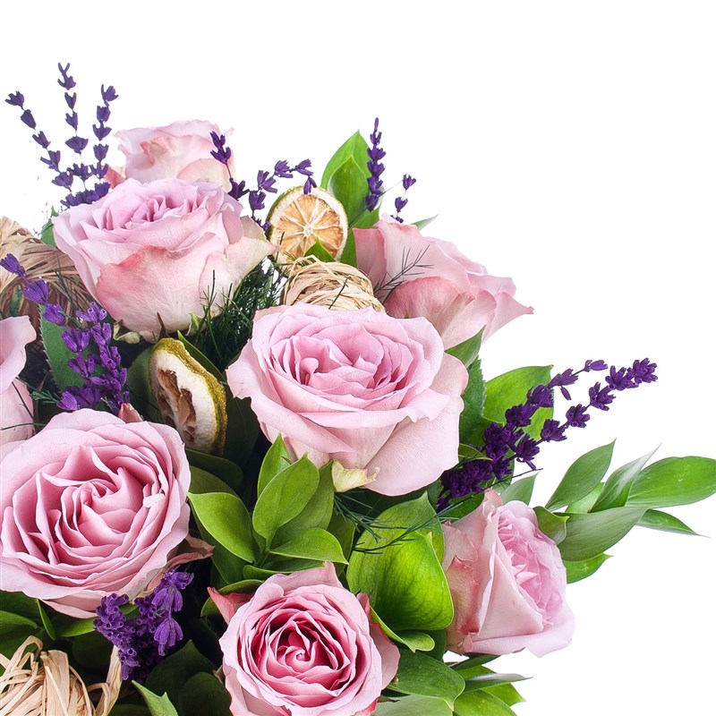Lilac Rose Arrangement Vienna