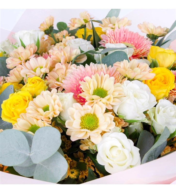 Aşk Kokusu Buketi Pembe