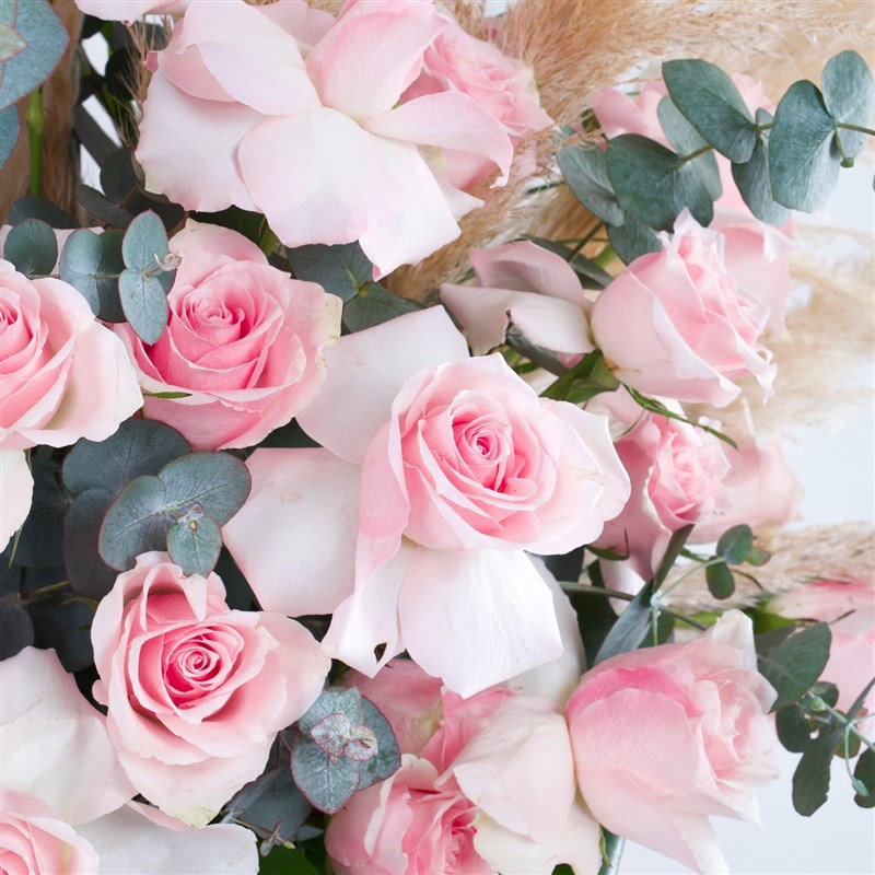 Pink Rose Arrangement