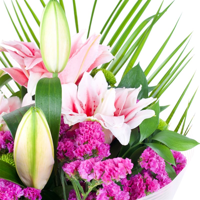 Pink Lily Bouquet Special