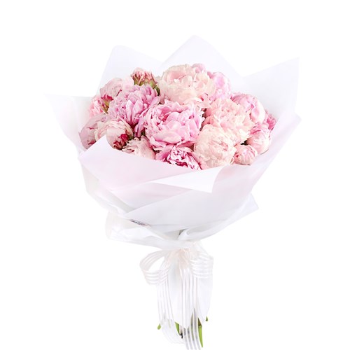 Soft Pembe Şakayık Buketi